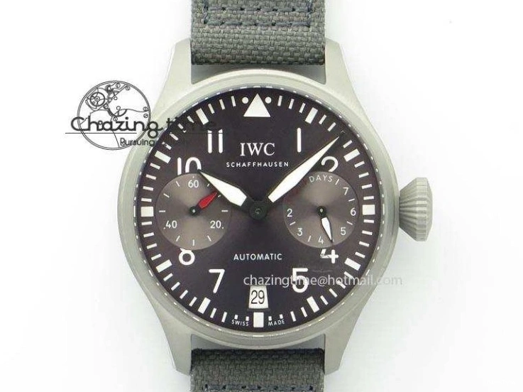 MIROTIME 1230 SunProtective Big Pilot Real PR IW500910 “Patrouille Suisse” ZF 1:1 Best Edition On Gray Nylon Strap 7278